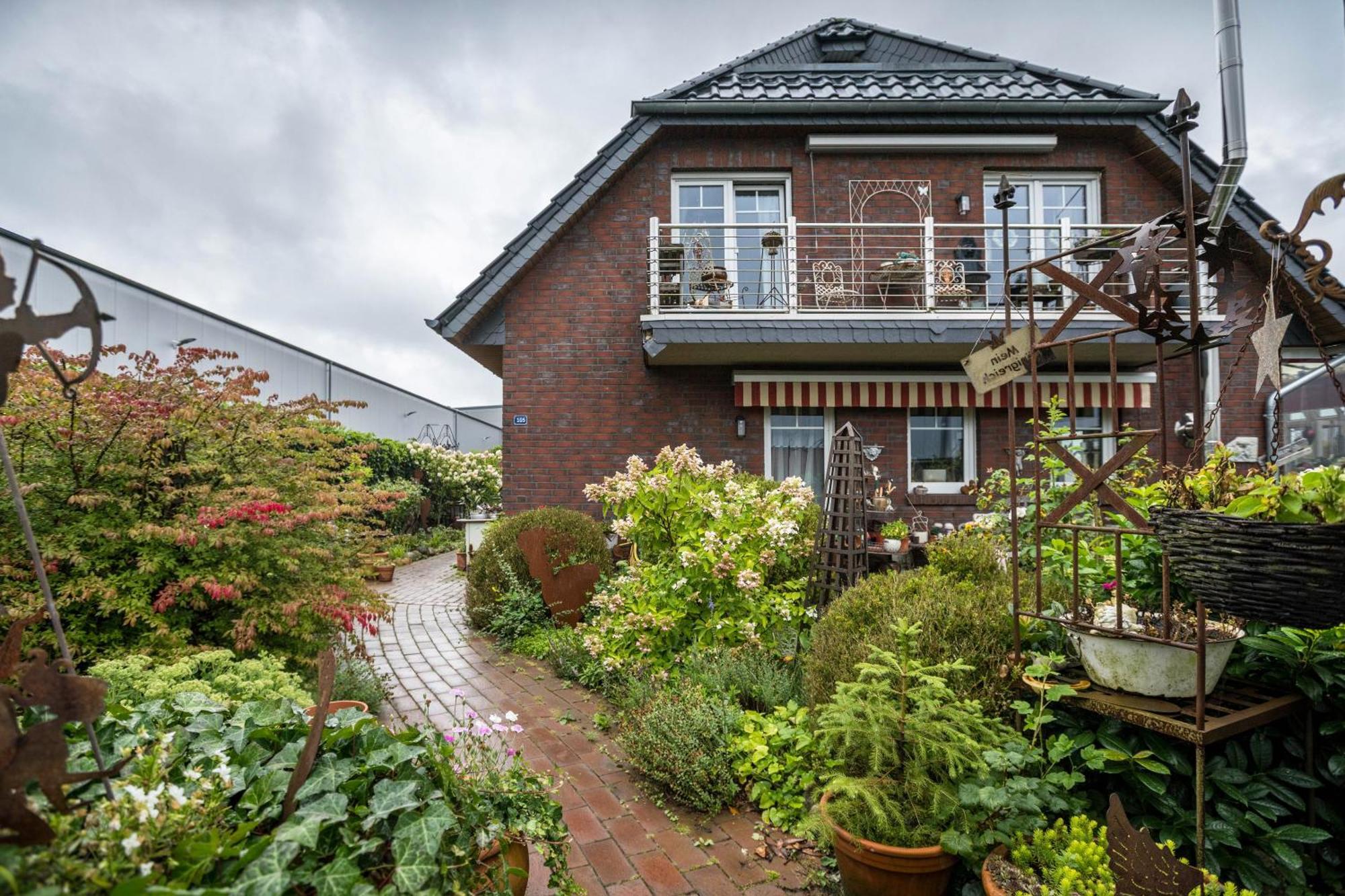 Die Kleine Oase 3 Im Wohnhaus Stuhr Eksteriør billede